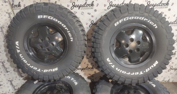 Комплект колес 31х10.50 R15 BFGoodrich Jeep Grand Cherokee ZG-ZJ, оригинальный номер производителя OEM Комплект колес 31х10.50 R15 BFGoodrich