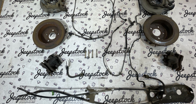 ZG-ZJ Полный установочный комплект дисковых тормозов, оригинальный номер производителя 04762102, 04762103, 04796342, 04796343, 52008184, 52008905, 52008904 OEM Полный установочный комплект дисковых тормозов Jeep Grand Cherokee ZG-ZJ