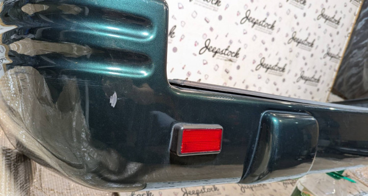 Бампер задний 96-98 зеленый (Eвропа) Jeep Grand Cherokee ZG-ZJ, оригинальный номер производителя 55295492 OEM Бампер задний 96-98 зеленый (Eвропа)