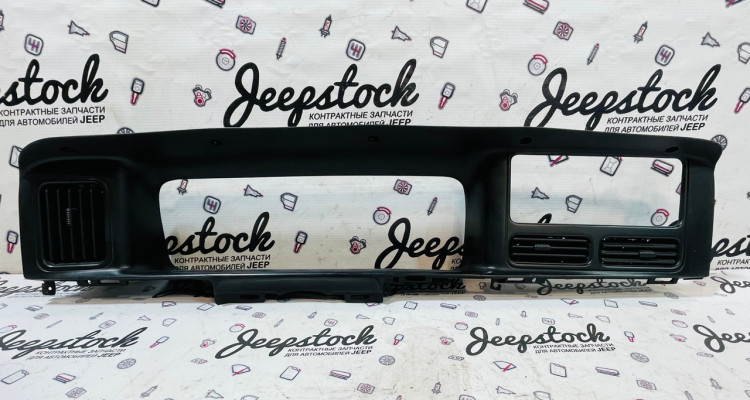 Накладка Щитка приборов 96-98г (дефект) Jeep Grand Cherokee ZG-ZJ, оригинальный номер производителя 55116241 OEM Накладка Щитка приборов 96-98г (дефект) Jeep Grand Cherokee ZG-ZJ