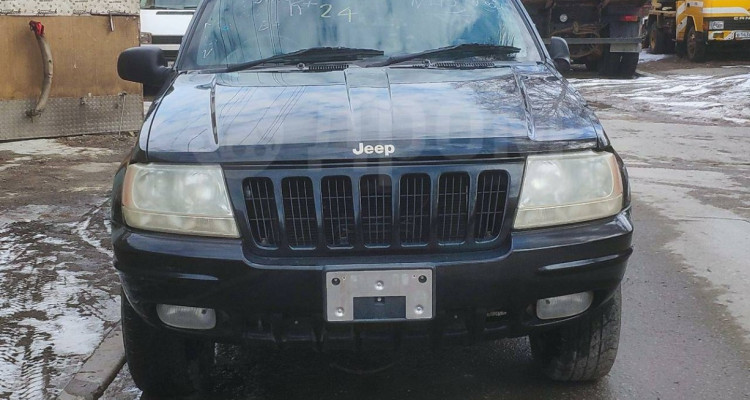 Бампер передний (вишня) LIMITED Jeep Grand Cherokee WG-WJ, оригинальный номер производителя 5FF96TRM OEM Бампер передний (черный) LIMITED