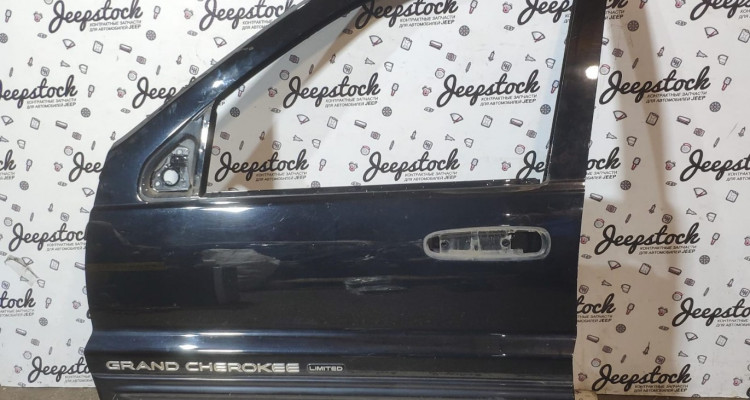 Передняя левая дверь (графит, голая) Jeep Grand Cherokee WG-WJ, оригинальный номер производителя 55137059AE OEM Передняя левая дверь (графит, голая)