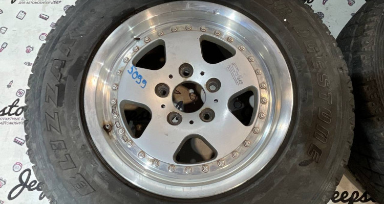 Комплект колес 225/70 R15 Jeep Cherokee XJ Bridgestone Blizzak DM-Z3, оригинальный номер производителя OEM Комплект колес 225/70 R15 Jeep Cherokee XJ
