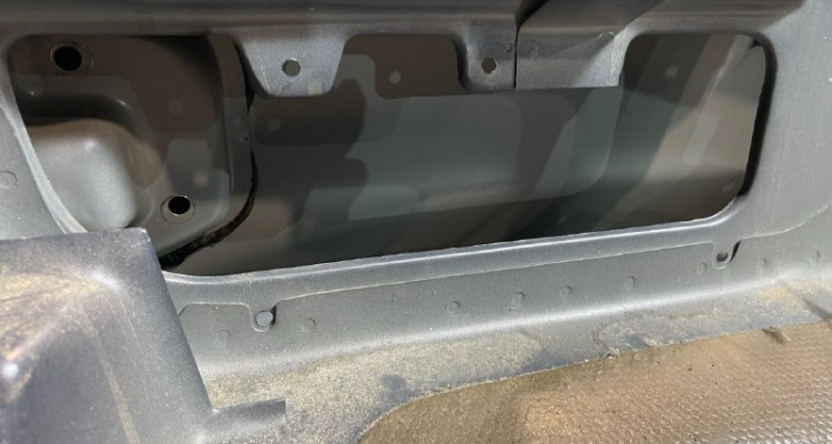 Крыло заднее левое (синее) Jeep Grand Cherokee ZG-ZJ, оригинальный номер производителя 04883080, 55031552 OEM Крыло заднее левое (синее) Jeep Grand Cherokee ZG-ZJ