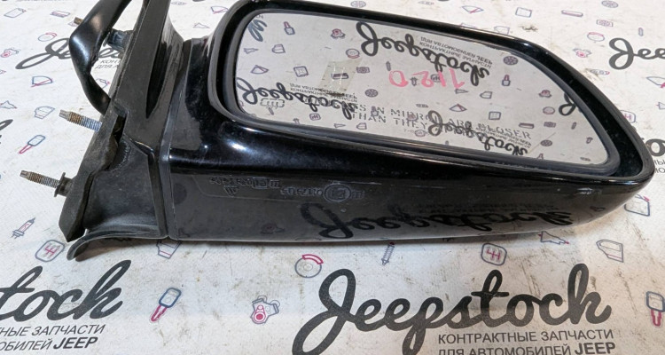 Зеркало переднее правое черное 92-95г Jeep Grand Cherokee ZG-ZJ, оригинальный номер производителя 5ER44RX8 OEM Зеркало переднее правое черное 92-95г