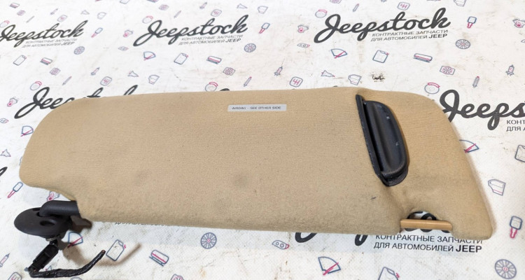 Комплект солнцезащитных козырьков (SADDLE) Jeep Grand Cherokee ZG-ZJ, оригинальный номер производителя 5EC43RT6AC, 5EC42 RT6AC OEM Комплект солнцезащитных козырьков (SADDLE)