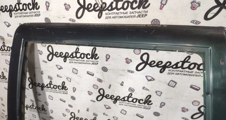 Дверь задняя правая голая дефект (зеленая) Jeep Grand Cherokee ZG-ZJ, оригинальный номер производителя OEM Дверь задняя правая голая дефект (зеленая)