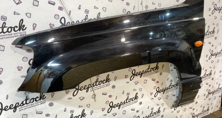 Крыло переднее левое белое Jeep Grand Cherokee WG-WJ, оригинальный номер производителя 55136769AA OEM Крыло переднее левое черное Jeep Grand Cherokee WG-WJ