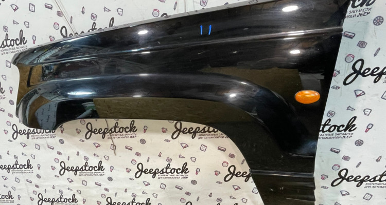 Крыло переднее левое белое Jeep Grand Cherokee WG-WJ, оригинальный номер производителя 55136769AA OEM Крыло переднее левое черное Jeep Grand Cherokee WG-WJ