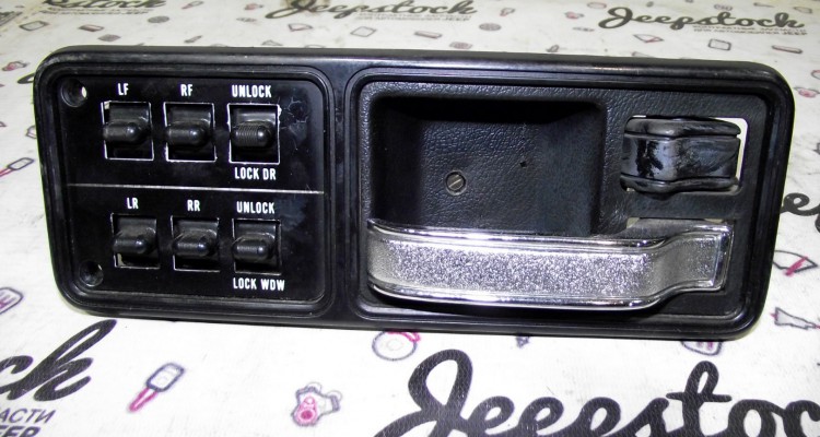 Блок стеклоподъемников водительский RHD Jeep Cherokee XJ, оригинальный номер производителя 9955002154 OEM Блок стеклоподъемников водительский RHD