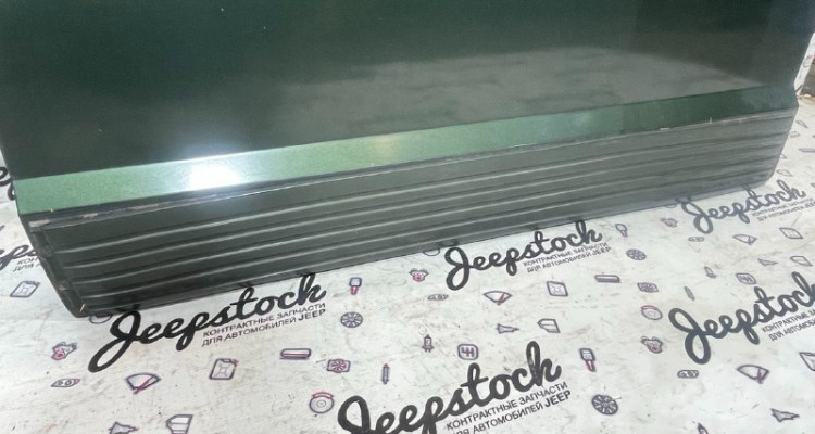 Дверь передняя левая 92-95 Jeep Cherokee XJ, оригинальный номер производителя OEM Дверь передняя левая зелёная 92-95 Jeep Cherokee XJ