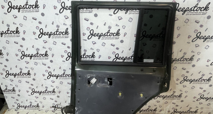 Дверь задняя правая 92-95 Jeep Cherokee XJ, оригинальный номер производителя OEM Дверь задняя правая зеленая 92-95 Jeep Cherokee XJ