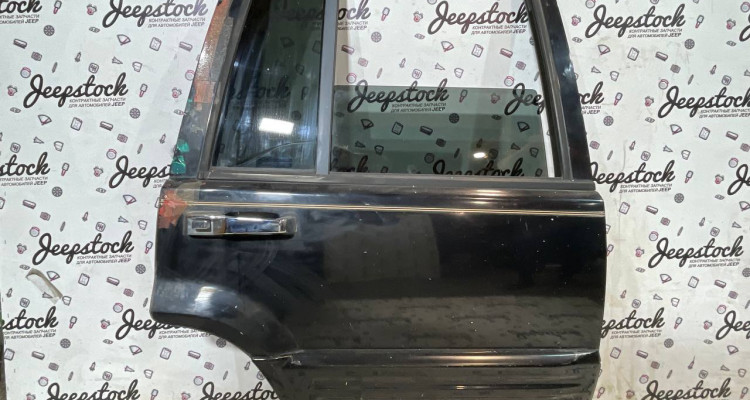 Дверь задняя правая (черная) рестайл Jeep Grand Cherokee ZG-ZJ, оригинальный номер производителя OEM Дверь задняя правая (черная) рестайл Jeep Grand Cherokee ZG-ZJ