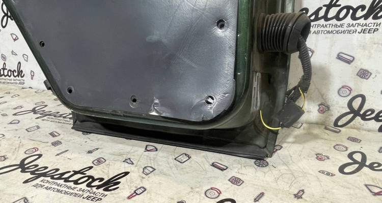 Дверь задняя левая зеленая 92-95 Jeep Cherokee XJ, оригинальный номер производителя OEM Дверь задняя левая зеленая 92-95 Jeep Cherokee XJ