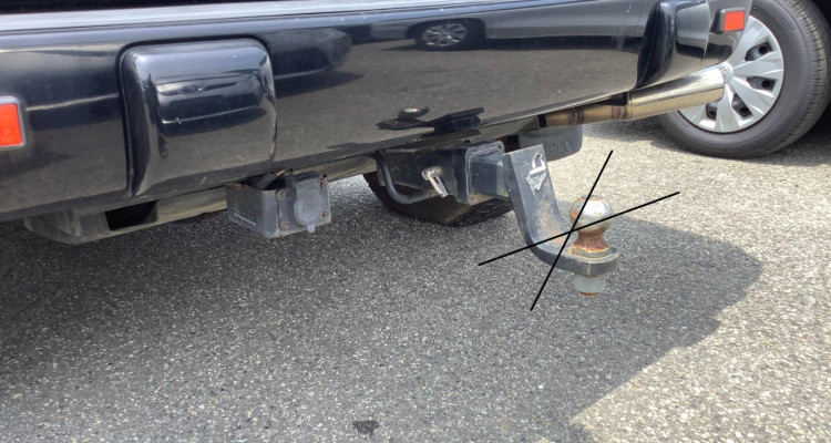 Фаркоп прицепное устройство (самодельный) Jeep Grand Cherokee ZG-ZJ, оригинальный номер производителя OEM Фаркоп прицепное устройство Jeep Grand Cherokee ZG-ZJ