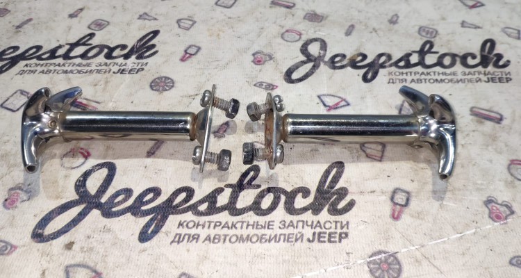 Замки капота (хром) Jeep Wrangler YJ, оригинальный номер производителя Jeep Wrangler YJ OEM Замки капота (хром)