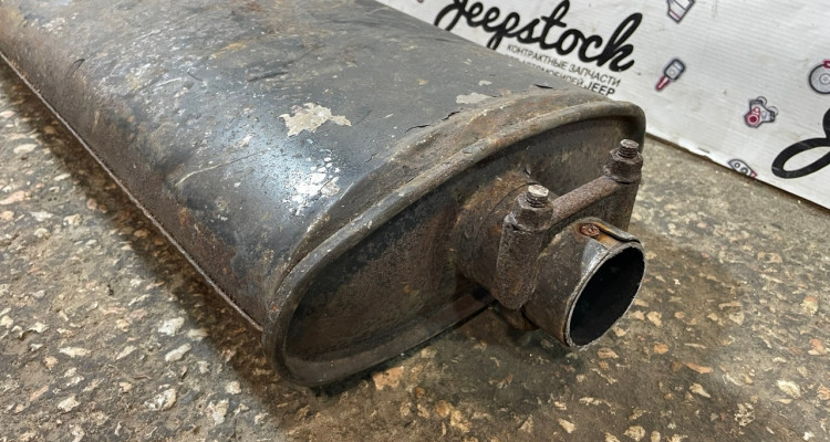 Глушитель с трубой 4.0L 92-96 (1) Jeep Grand Cherokee ZG-ZJ, оригинальный номер производителя 52018162 OEM Банка глушителя 4.0L 92-95 Jeep Grand Cherokee ZG-ZJ