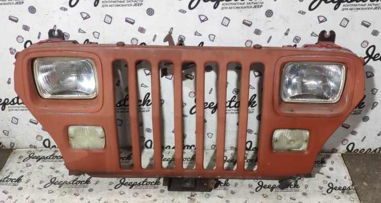 Рамка радиатора (морда) 2 Jeep Wrangler YJ, оригинальный номер производителя OEM Рамка радиатора (морда) 2