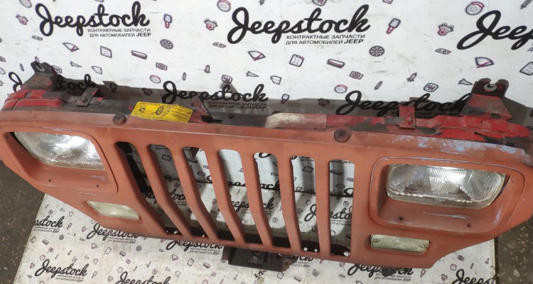 Рамка радиатора (морда) 2 Jeep Wrangler YJ, оригинальный номер производителя OEM Рамка радиатора (морда) 2