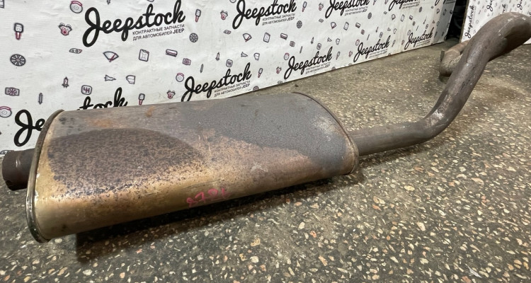 Глушитель с трубой 4.0L 92-96г (2) Jeep Grand Cherokee ZG-ZJ, оригинальный номер производителя 53054502 OEM Глушитель с трубой 4.0L 92-96г (2) Jeep Grand Cherokee ZG-ZJ