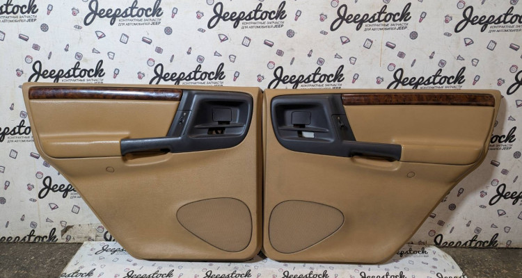 Обшивки задних дверей Saddle 96-98 пара Jeep Grand Cherokee ZG-ZJ, оригинальный номер производителя OEM Обшивки задних дверей Saddle 96-98 пара
