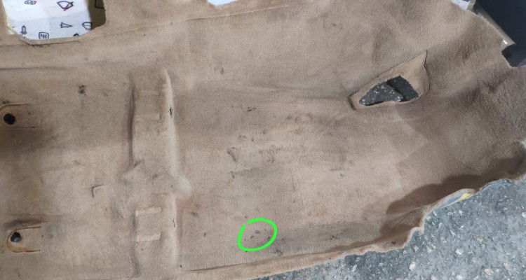 Ковровое покрытие перед RHD (Saddle) 97-98 Jeep Grand Cherokee ZG-ZJ, оригинальный номер производителя OEM Ковровое покрытие перед RHD (Saddle) 97-98