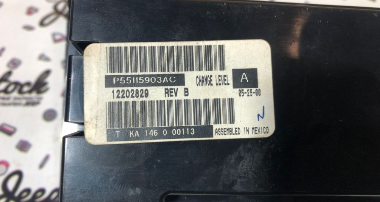 Блок климата Limited P55115903AC дефект Jeep Grand Cherokee WG-WJ, оригинальный номер производителя 55115903AC OEM Блок климата Limited P55115903AC