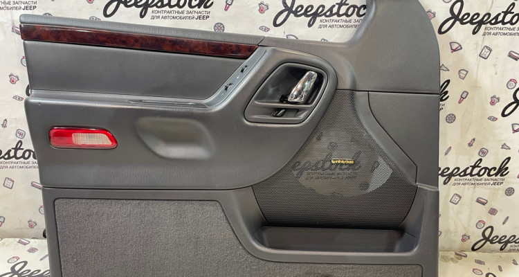  Комплект дверных карт обшивок (Black)