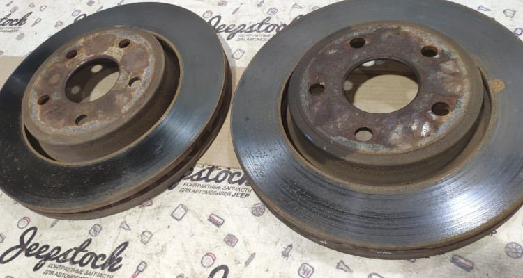  Диски тормозные передние пара Jeep Grand Cherokee WH-WK