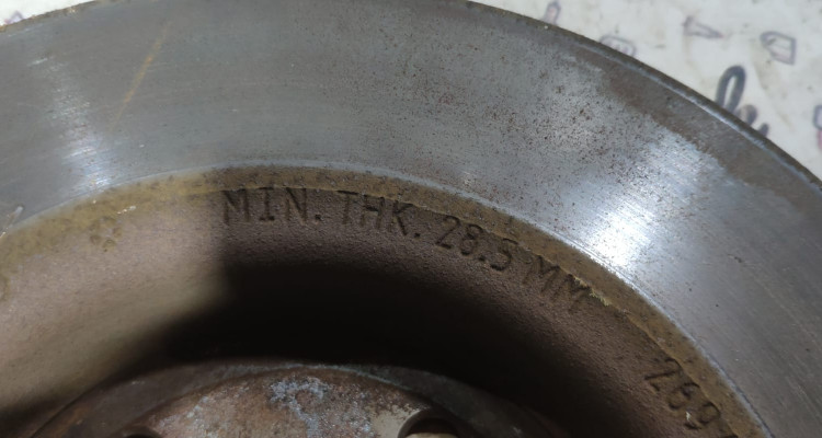  Диски тормозные передние пара Jeep Grand Cherokee WH-WK