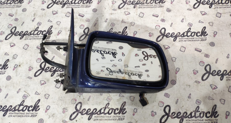  Зеркало правое синее RHD 96-98 Jeep Grand Cherokee ZG-ZJ