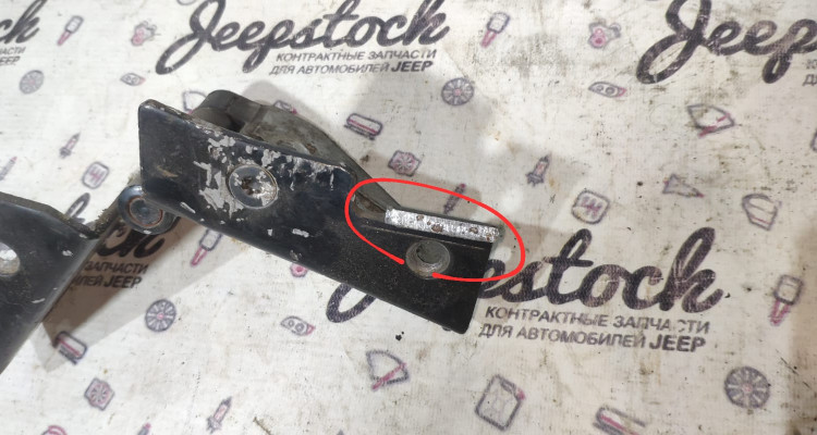  Петли рамки лобового стекла дефект Jeep Wrangler YJ