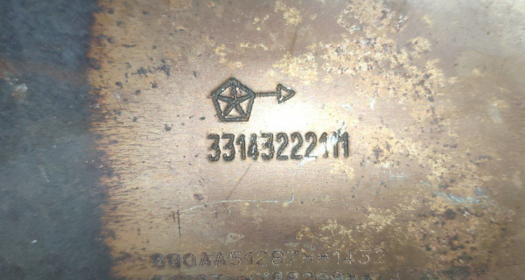  Приемные трубы с катализаторами 5,7 Jeep Grand Cherokee WK2