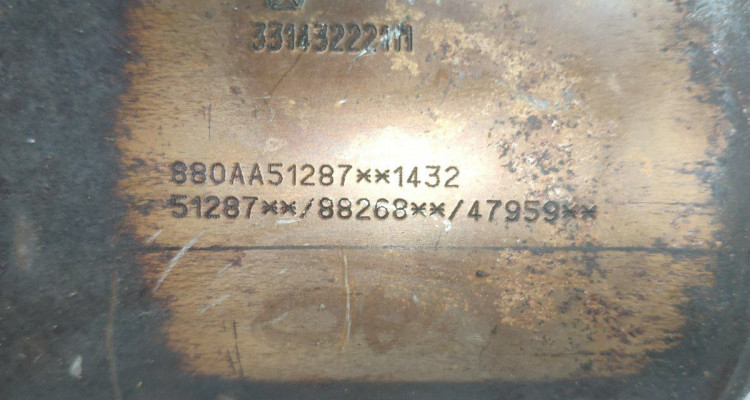  Приемные трубы с катализаторами 5,7 Jeep Grand Cherokee WK2