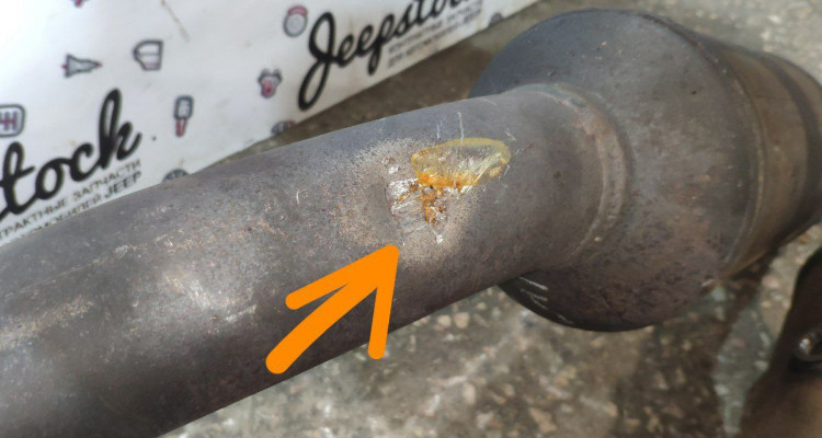  Приемные трубы с катализаторами 5,7 Jeep Grand Cherokee WK2