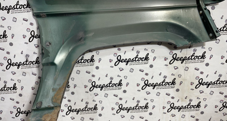  Крыло переднее левое (зеленое) Jeep Grand Cherokee ZG-ZJ