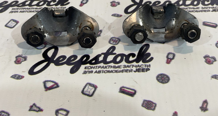  Скобы замка капота (хром) Wrangler YJ