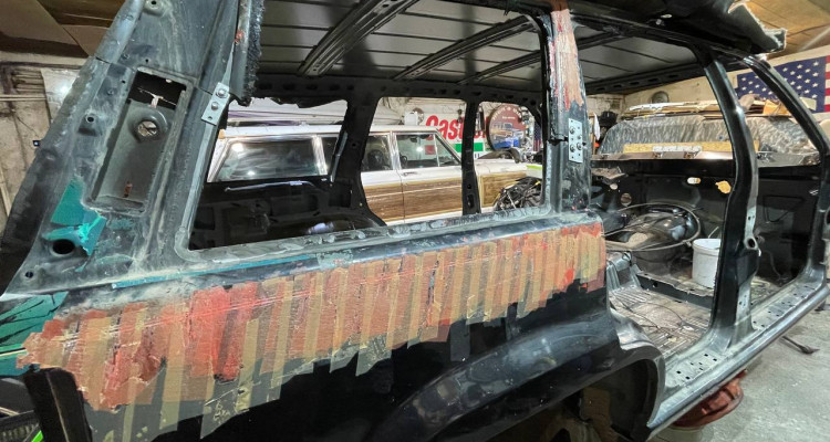  Кузов LHD 96-98 черный Jeep Grand Cherokee ZG-ZJ