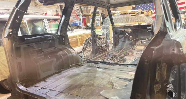  Кузов LHD 96-98 черный Jeep Grand Cherokee ZG-ZJ