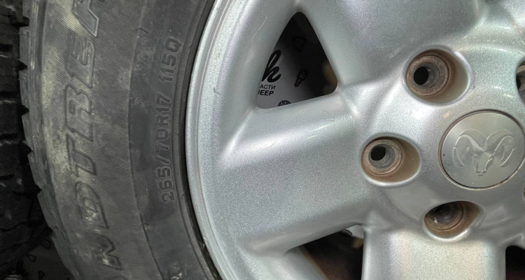  Комплект колес на 265/70 R17 Dodge Ram 3 DR