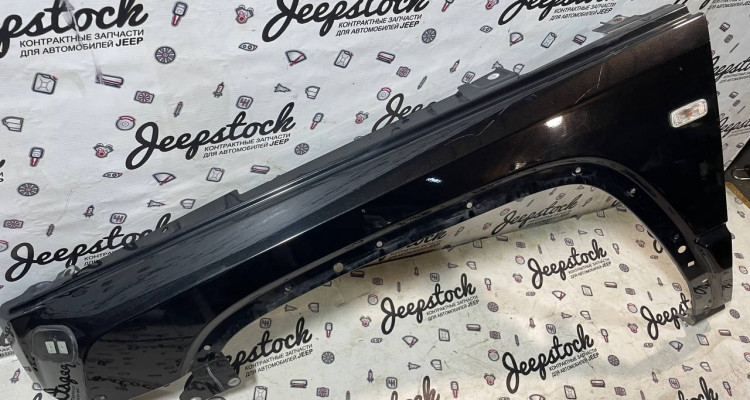  Крыло переднее левое черное Jeep Commander XK-XH