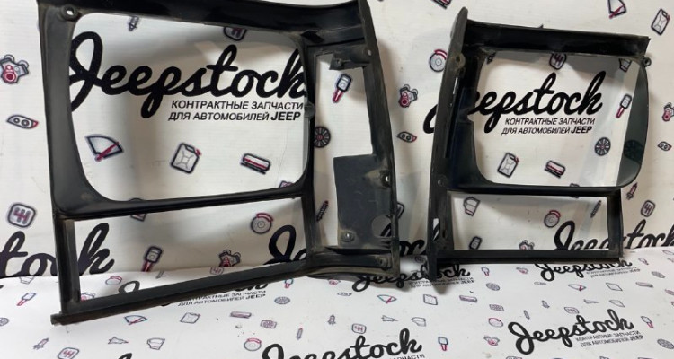  Накладки на фары комплект дорестайл Jeep Cherokee XJ