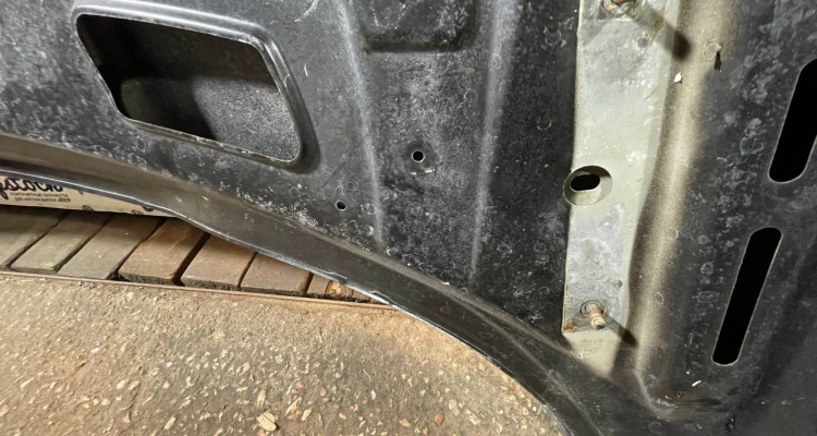  Капот черный Dodge Ram 3 DR