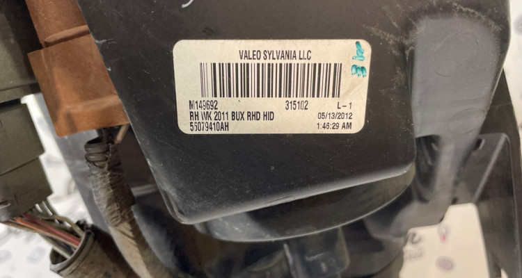  Комплект передних фар 2шт. Jeep Grand Cherokee WK2