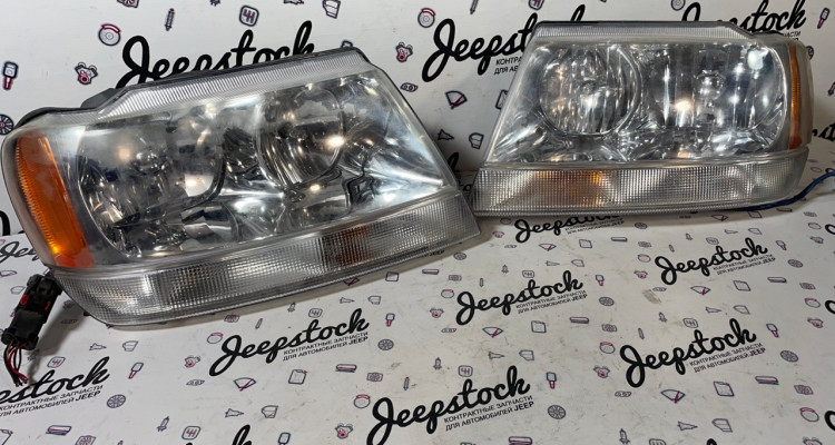  Комплект передних фар 2шт (2) Jeep Grand Cherokee WG-WJ