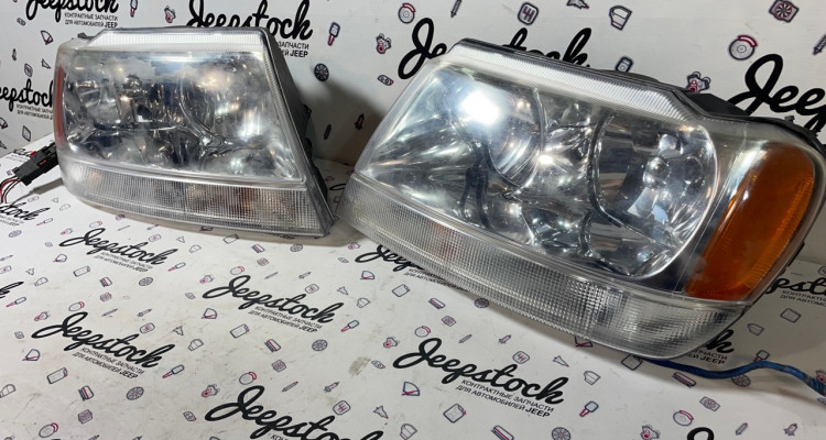  Комплект передних фар 2шт (2) Jeep Grand Cherokee WG-WJ