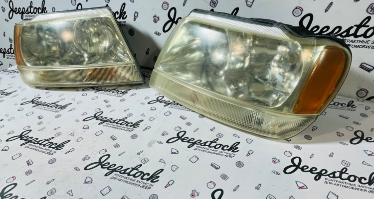  Комплект передних фар 2шт (3) Jeep Grand Cherokee WG-WJ