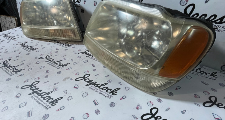  Комплект передних фар 2шт (3) Jeep Grand Cherokee WG-WJ