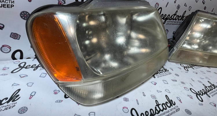  Комплект передних фар 2шт (3) Jeep Grand Cherokee WG-WJ