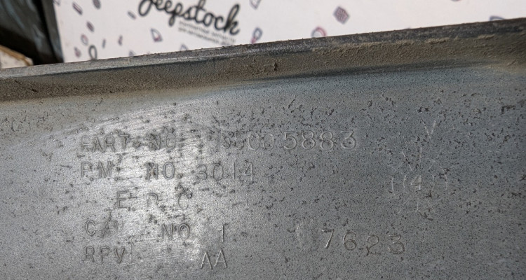  Губа переднего бампера нижняя 92-95 Jeep Cherokee XJ